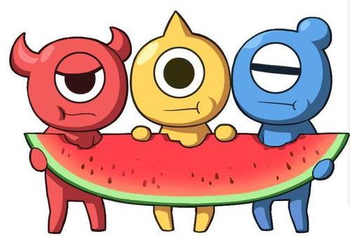 吃瓜群众大笑呲牙,吃瓜群众的欢乐盛宴