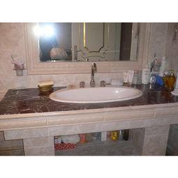 网红浴室柜台面,时尚与实用的完美融合